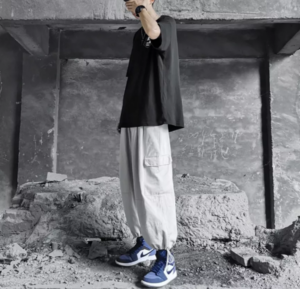 Alternative view of Giày Nike Air Jordan 1 Mid 'Sanded Purple' 554724-445