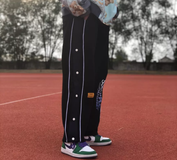 Giày Nike Air Jordan 1 Mid GS 'Hulk' 554725-300 - Ảnh 6