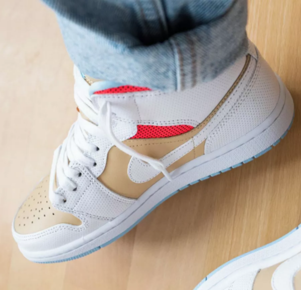 Giày Nike Air Jordan 1 Mid 'Sesame' CZ0774-200 - Ảnh 4