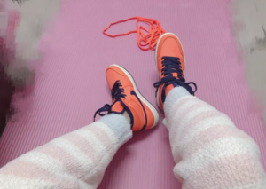 Alternative view of Giày Nike Air Jordan 1 Mid Turf 'Orange Blue Void' CD7240-804