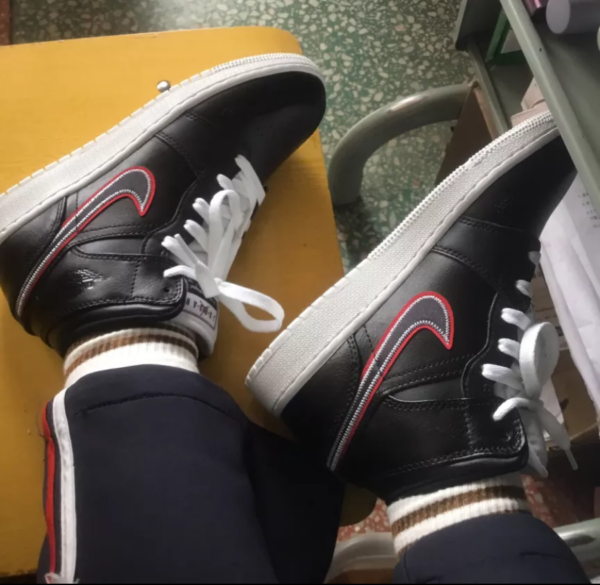 Giày Nike Air Jordan 1 Mid 'Maybe I Destroyed the Game' BQ6931-016 - Ảnh 2