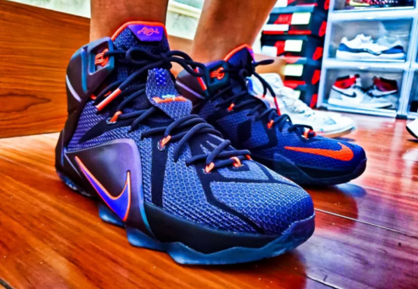 Giày Nike LeBron 12 'Instinct' 684593-583 - Ảnh 8