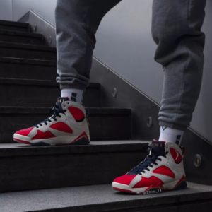 Giay Nike Air Jordan 7 Retro x Trophy Room 'New Sheriff in Town' DM1195-474