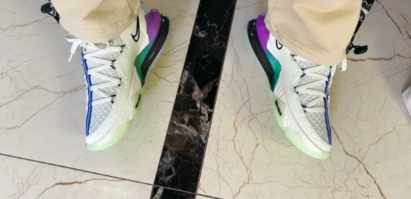 Giày Nike LeBron 17 Low 'Glow In The Dark' CD5007-005 - Ảnh 9