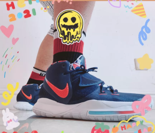 Giày Nike Kyrie 6 'USA' BQ4630-402 - Ảnh 2