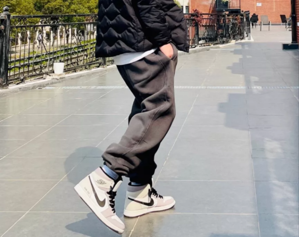 Giày Nike Air Jordan 1 High Element Gore Tex 'Light Bone' DB2889-100 - Ảnh 4