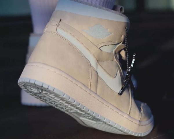 Giày Nike Air Jordan 1 High Comfort 'Cool Grey Light Blue' CT0979-004 - Ảnh 4