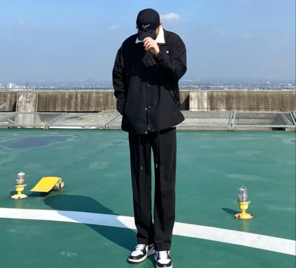 Giày Nike Air Jordan 1 Retro High OG 'Black White' 555088-010 - Ảnh 4