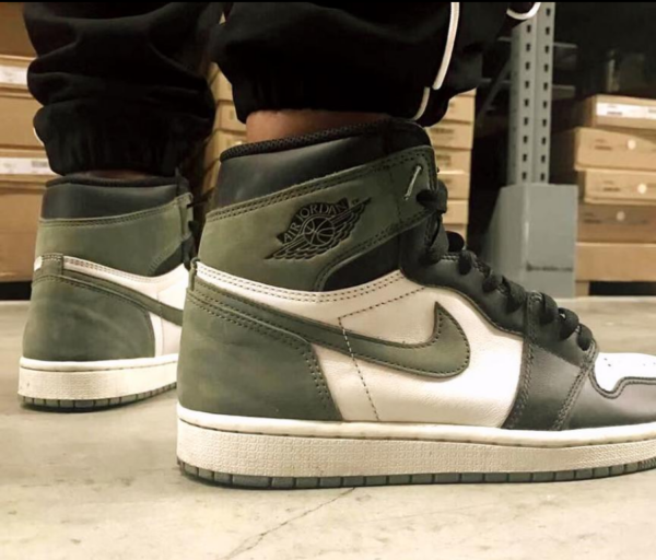 Giày Nike Air Jordan 1 Retro High OG 'Clay Green' 555088-135 - Ảnh 11