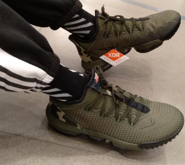 Giày Nike LeBron 16 Low EP 'Camo' CI2669-300 - Ảnh 5