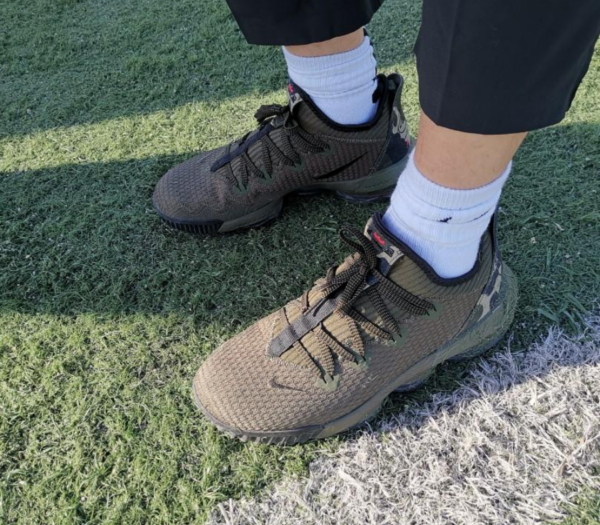 Giày Nike LeBron 16 Low EP 'Camo' CI2669-300 - Ảnh 6