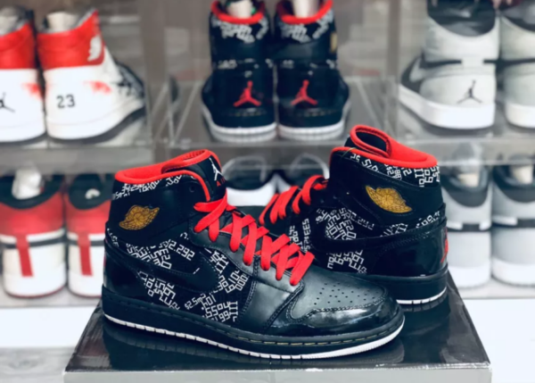 Giày Nike Air Jordan 1 High Hof 'Hall Of Fame' 371498-012 - Ảnh 5