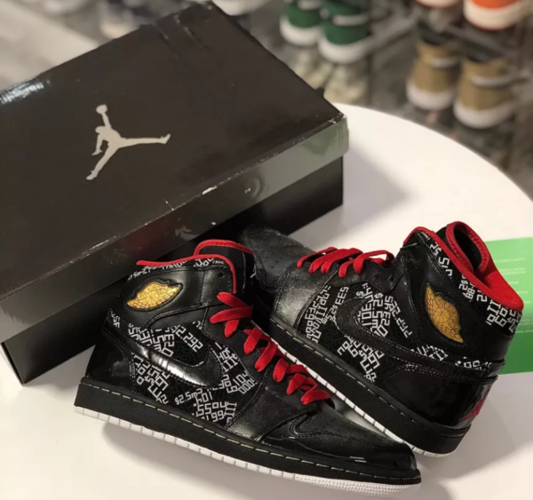 Giày Nike Air Jordan 1 High Hof 'Hall Of Fame' 371498-012 - Ảnh 3