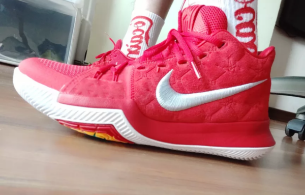 Giày Nike Kyrie 3 'University Red' 852395-601 - Ảnh 9