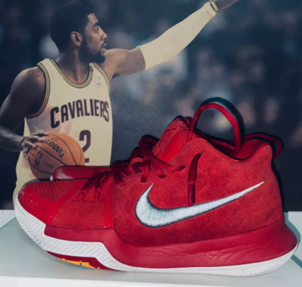 Giày Nike Kyrie 3 'University Red' 852395-601 - Ảnh 3