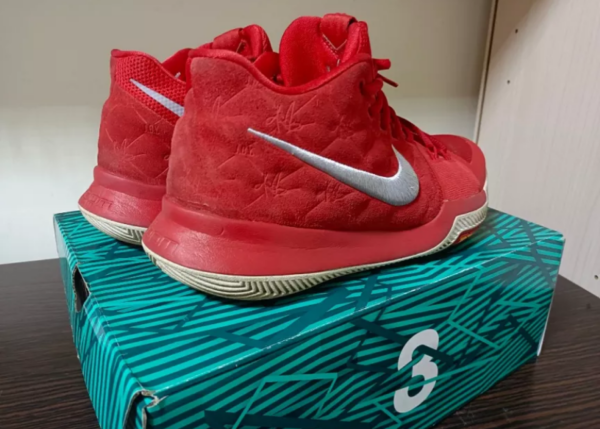 Giày Nike Kyrie 3 'University Red' 852395-601 - Ảnh 8