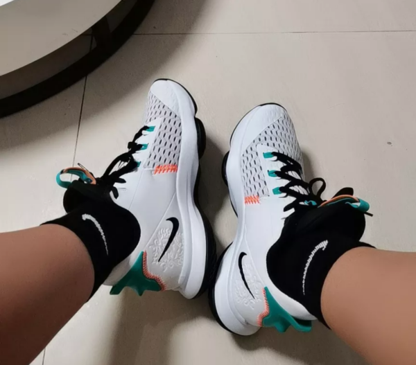 Giày Nike LeBron Witness 5 EP 'Clear Jade' CQ9381-100 - Ảnh 5