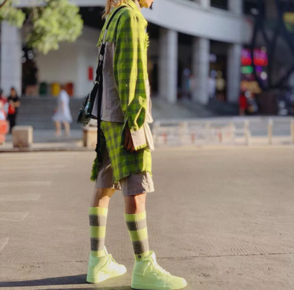 Giày Nike Air Jordan 1 High PRM 'Barely Volt' AH7389-700 - Ảnh 4