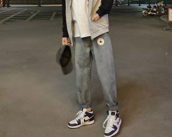 Giày Nike Air Jordan 1 Retro High co.JP GS 'Midnight Navy' 2020 575441-141 - Ảnh 5