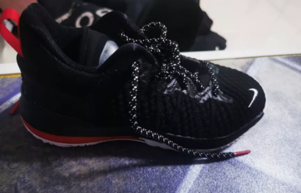 Giày Nike LeBron 18 'Black University Red' CQ9283-001 - Ảnh 8