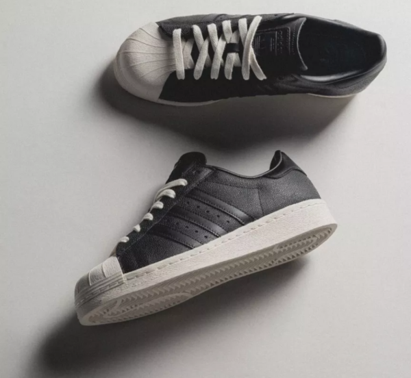 Giay Adidas Superstar 82 'Beige Black Leather' GX3746