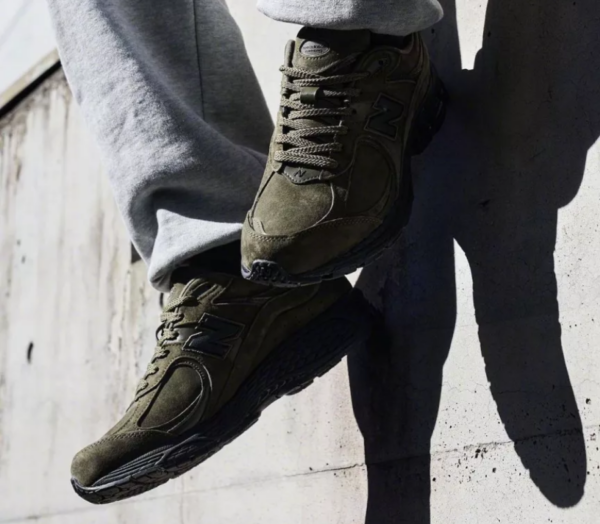 Giày New Balance 2002R 'Olive' ML2002RM - Ảnh 4