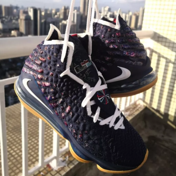 Giày Nike LeBron 17 'College Navy' CD5056-400 - Ảnh 4