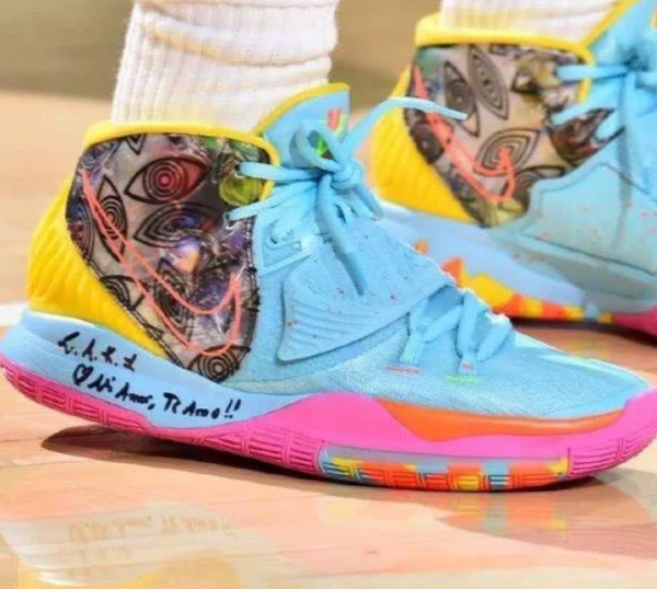 Giày Nike Kyrie 6 Pre-Heat Miami CN9839-404 - Ảnh 4