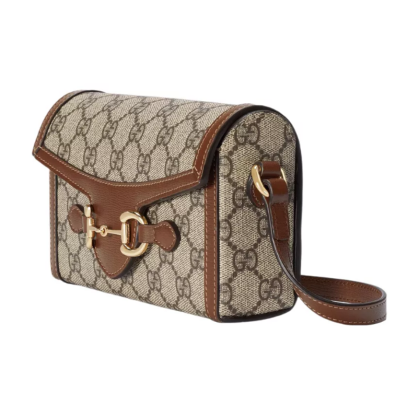 Túi Gucci Horsebit 1955 Mini Bag 699296 92TCG 8563 - Ảnh 5