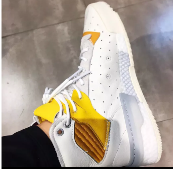 Giày Adidas Rivalry RM Chi Boost Cloud White Grey Yellow EG9315 - Ảnh 3