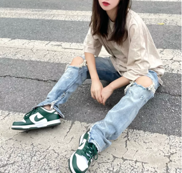 Giày Nike Dunk Low 'Michigan State' DD1391-101 - Ảnh 5
