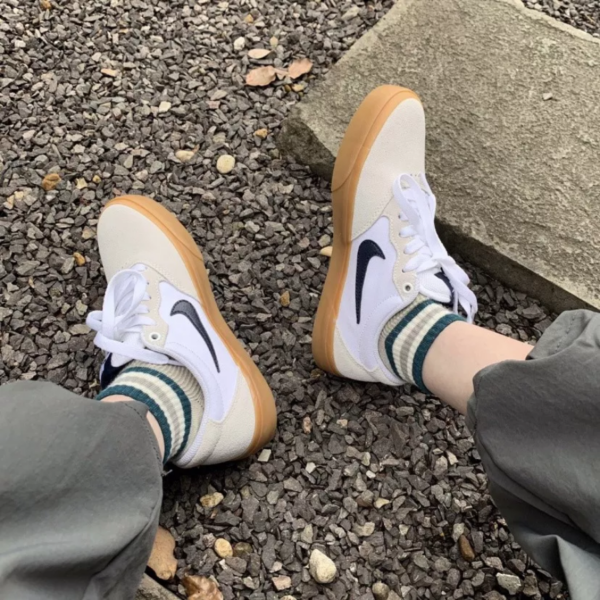 Giày Nike Chron SLR SB 'Sail Mystic Navy' CD6278-101 - Ảnh 3