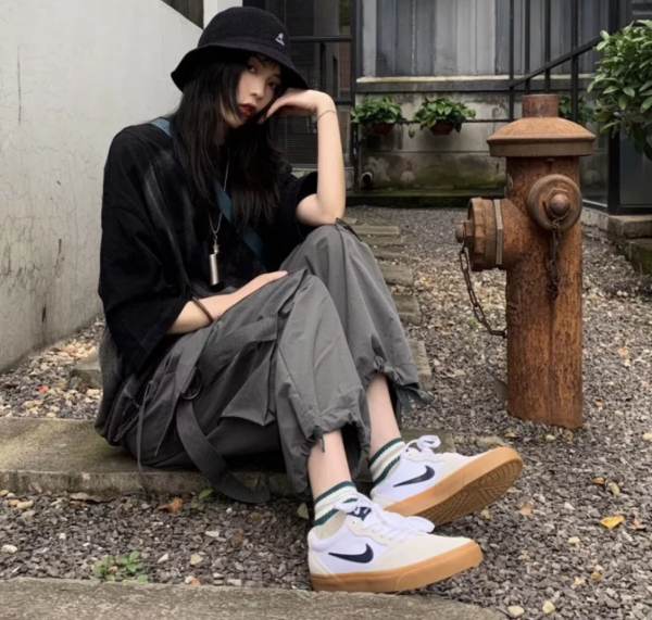 Giày Nike Chron SLR SB 'Sail Mystic Navy' CD6278-101 - Ảnh 4
