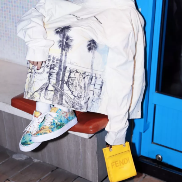 Giày Vans Old Skool x Moca Judy Baca 'Multicolour' VN0A5KRFYQ8 - Ảnh 2