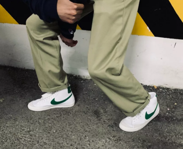 Giày Nike Blazer Mid '77 Vintage 'White Pine Green' BQ6806-115 - Ảnh 6