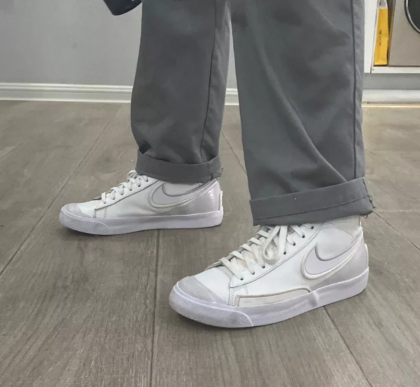 Giày Nike Wmns Blazer Mid '77 'Infinite White' DC1746-101 - Ảnh 7