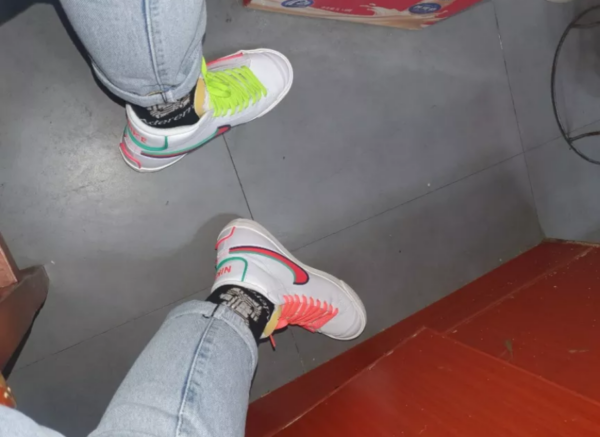 Giày Nike Blazer Mid '77 Infinite 'White Blue Void Crimson' DA7233-102 - Ảnh 7