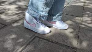 Giay Nike Blazer Mid '77 GS 'White Pink Glaze' DA4086-105