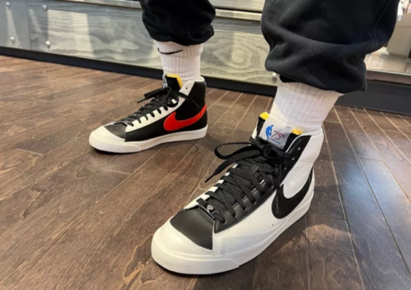 Giày Nike NBA x Blazer Mid '77 EMB '75th Anniversary Trail Blazers' DD8025-101 - Ảnh 4