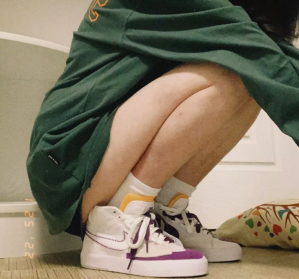 Giày Nike Zoom Blazer Mid Edge SB 'White Viotech' DA2189-100 - Ảnh 7
