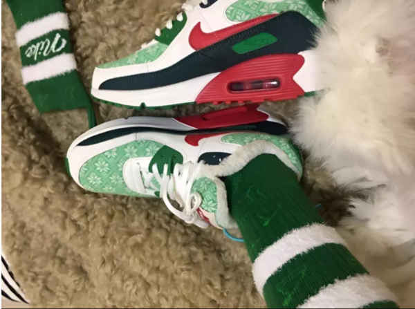 Giày Nike Air Max 90 'Christmas Sweater' DC1607-100 - Ảnh 4