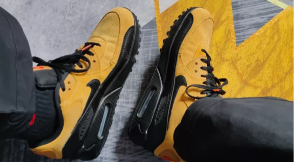 Giày Nike Air Max 90 'Wheat Black' AJ1285-700 - Ảnh 6