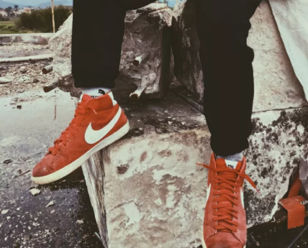 Giày Nike Blazer Mid Vintage 77 'University Red' CJ9693-600 - Ảnh 4
