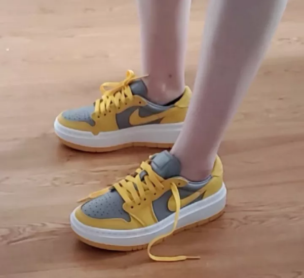 Giày Nike Air Jordan 1 Elevate Low 'Cement Grey Maize' DH7004-017 - Ảnh 4