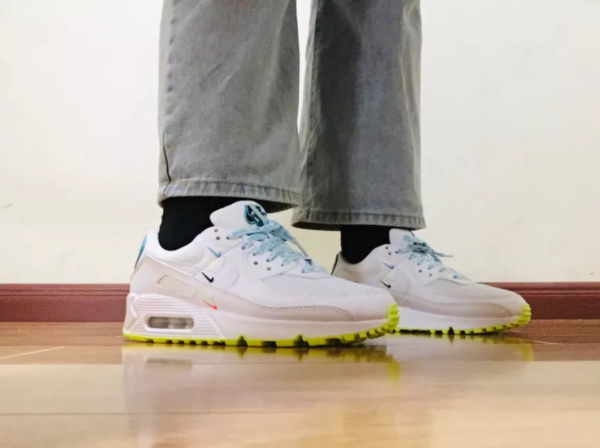 Giày Nike Wmns Air Max 90 SE 'Worldwide Pack' CK7069-100 - Ảnh 4