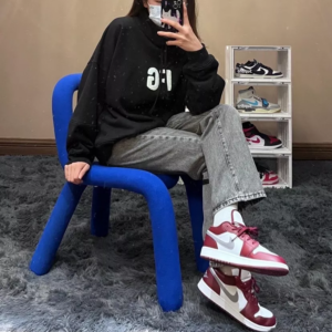 Giay Nike Air Jordan 1 Low GS ‘Bordeaux’ 553560-615