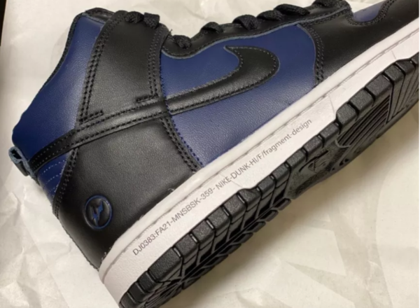 Giày Nike Fragment Design x Dunk High 'Tokyo' DJ0383-400 - Ảnh 6
