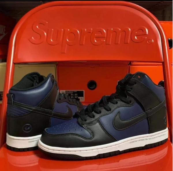 Giày Nike Fragment Design x Dunk High 'Tokyo' DJ0383-400 - Ảnh 5