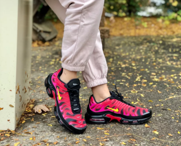 Giày Nike Supreme x Air Max Plus TN 'University Red' DA1472-600 - Ảnh 6