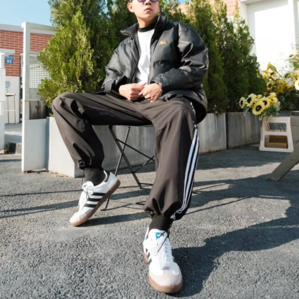 Giày Adidas Samba Vegan 'White Black' H01877 - Ảnh 3